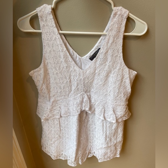 NWT A Pea in the Pod Peplum Maternity Top - Picture 3 of 5